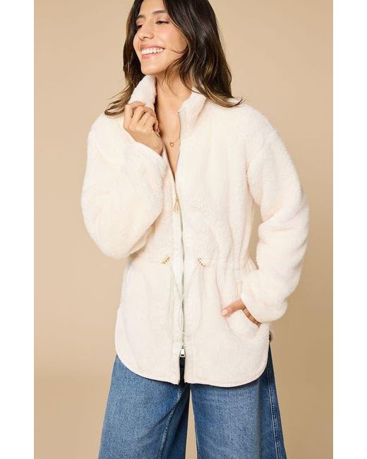Softies Natural Dreamplush Two Way Zip Jacket