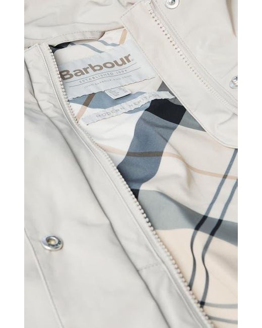 Barbour Gray Orson Showerproof Hooded Jacket