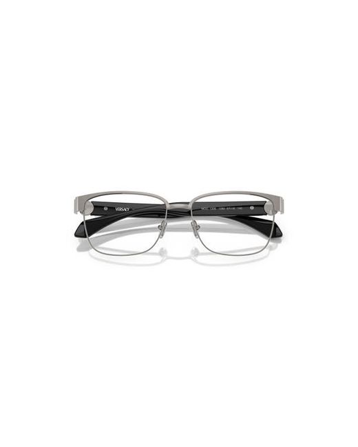 Versace Metallic 57Mm Square Optical Glasses for men