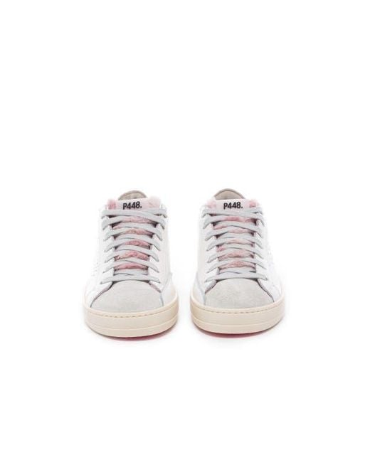 P448 White John Sneaker