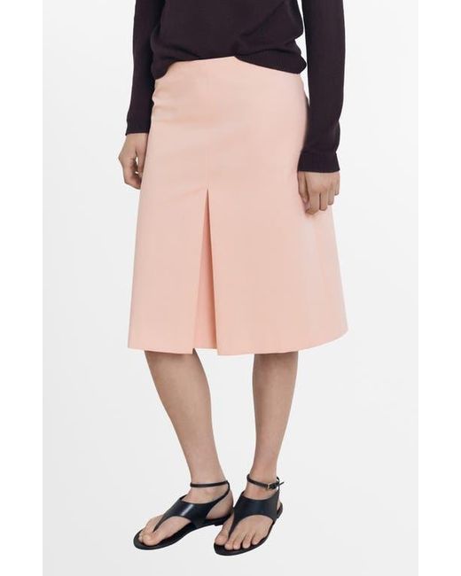 Mango Black Stretch Cotton Skirt