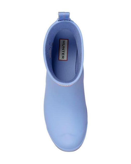Hunter Blue Original Play Waterproof Short Rain Boot