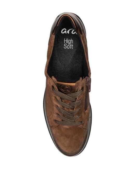 Ara Brown Zamia Wedge Sneaker