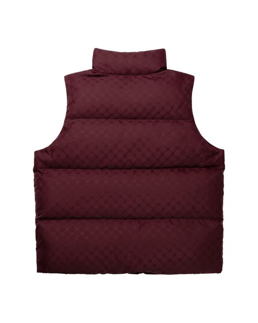 Daily Paper Purple Pondo Water Resistant Nylon Puffer Vest for men