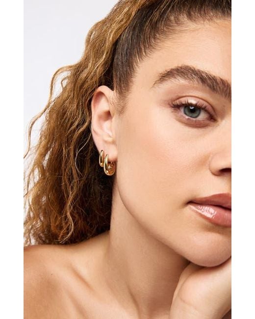 Ana Luisa Metallic Statement Earrings