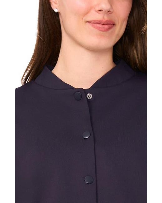 Halogen® Blue Bomber Jacket
