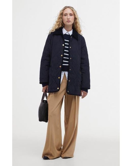 Barbour Blue Cornelia Quilted Jacket