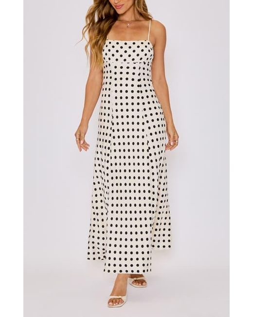 Vici Collection Multicolor Paulina Polka Dot Maxi Dress