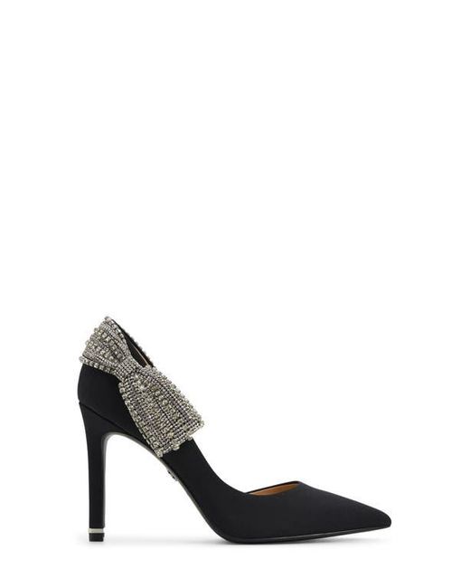 Ted Baker Black Vandi Half D'Orsay Pointed Toe Pump