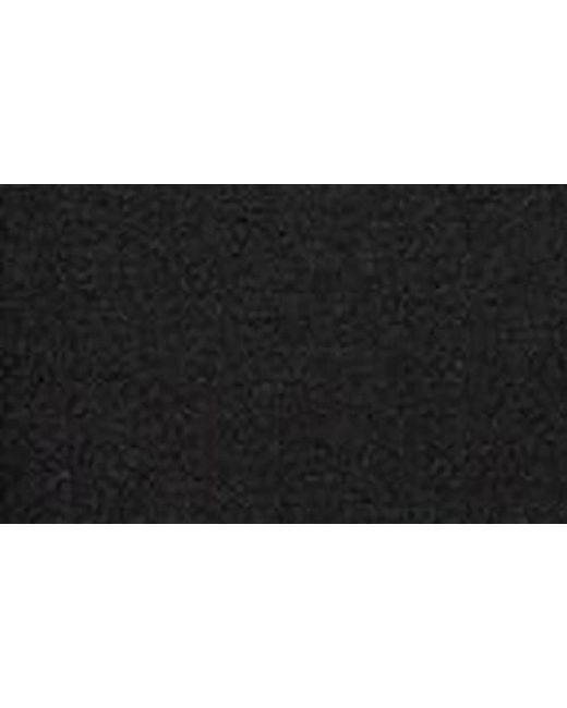 Edikted Black Josy One-Shoulder Handkerchief Hem Knit Top