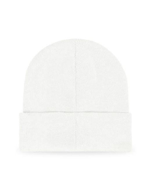 Alix White Molecule Beanie for men