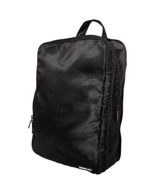 Members Only Black Compact Travel Organizer Bag