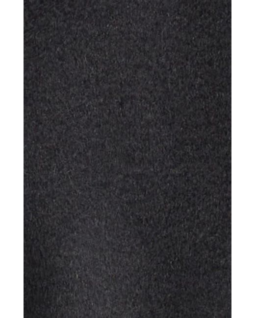 JKEEFER Black Breakdown Camel Hair Bomber Jacket for men