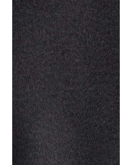 JKEEFER Black Breakdown Camel Hair Bomber Jacket for men