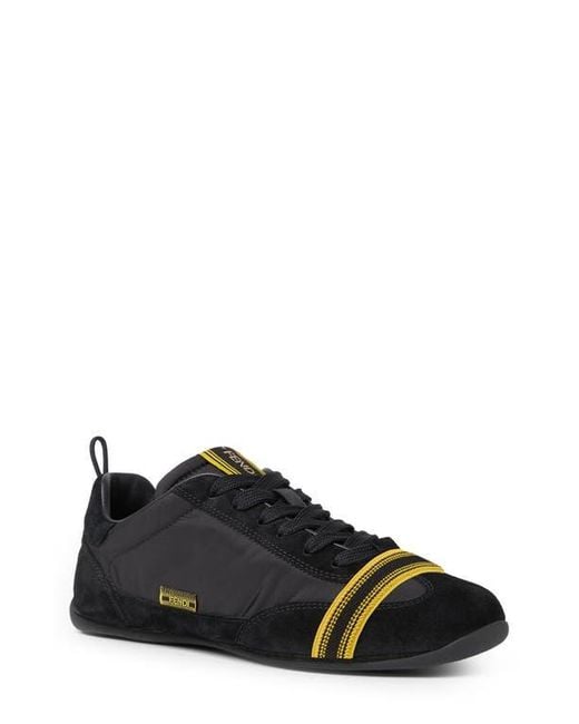 Fendi Black Wrap Sneaker for men