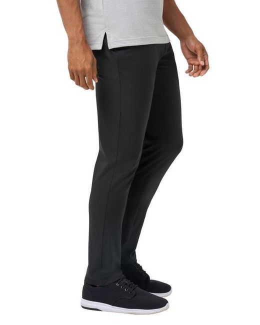 Travis Mathew Black Wanderlust Performance Golf Pants for men