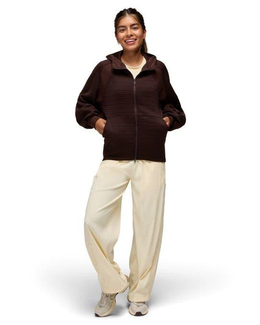 Prana Black Send Off Oversize Jacket
