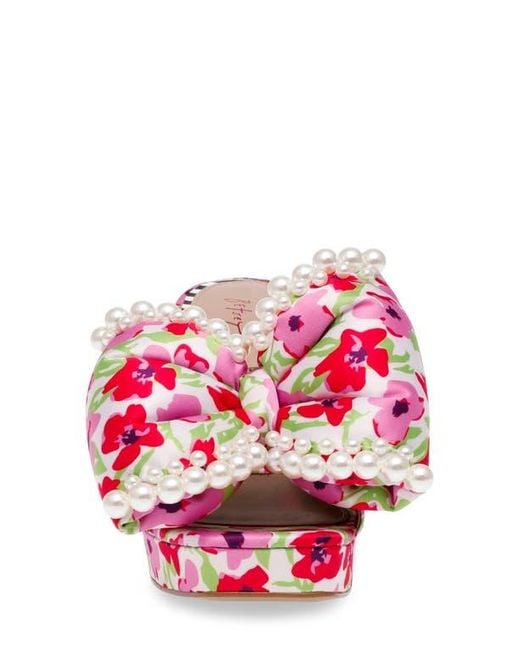 Betsey Johnson Red Maccie Platform Sandal