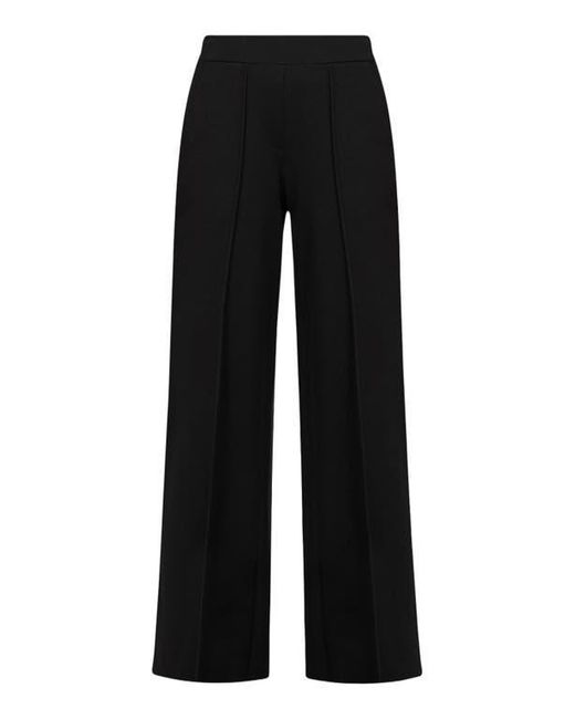Saint + Sofia Black Keller Wide Leg Pant