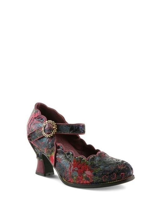 Spring Step Brown Adodora Mary Jane Pump