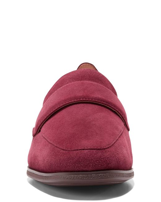 Cole Haan Red Trinnie Loafer