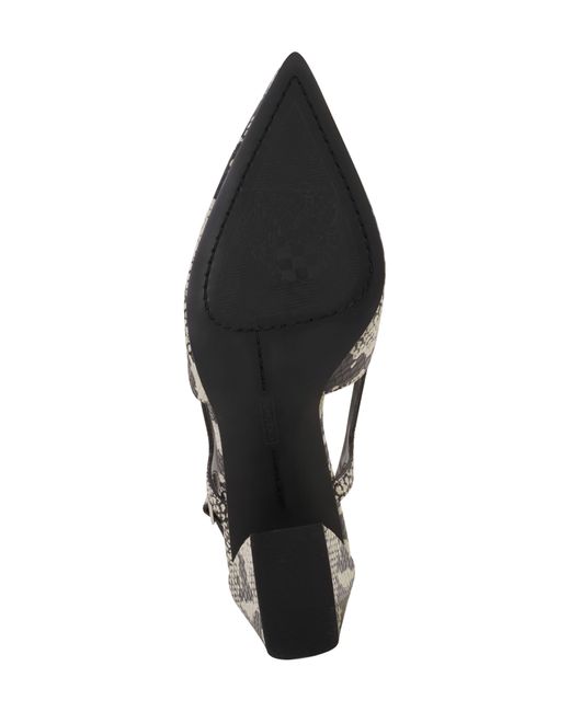 Vince Camuto Multicolor Sindree Slingback Pointed Toe Pump