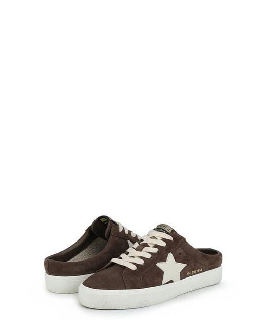 Vintage Havana Brown Large Sneaker Mule