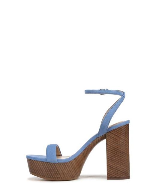 FAVORITE DAUGHTER Blue Ruby Ankle Strap Platform Sandal
