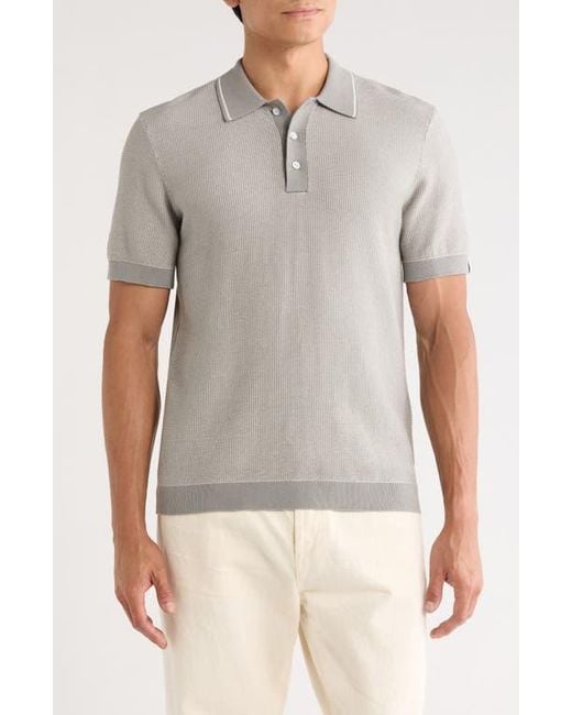 Rag & Bone Gray Oliver Polo for men