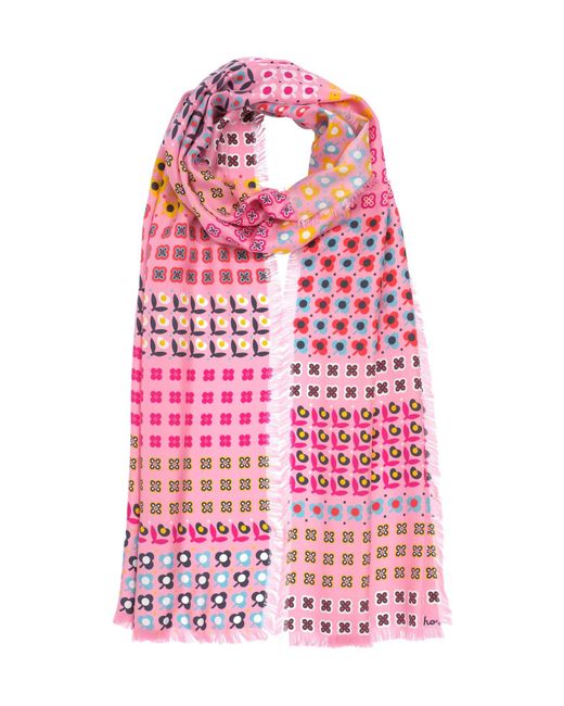 Echo Pink Clover Silk Oblong