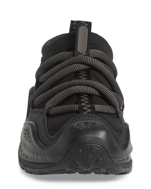 Hoka One One Black Gender Inclusive Ora Recovery Slip-On Sneaker
