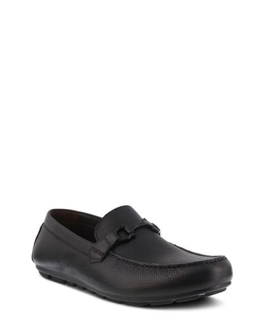 Spring Step Black Jarrett Bit Loafer for men