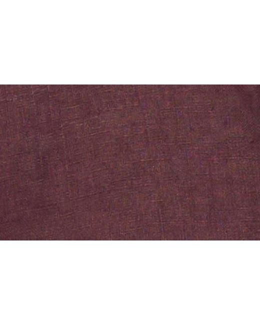 Joe's Jeans Purple Jakob Linen Button-Up Shirt for men