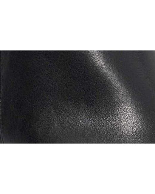 Dune Black Overly Block Heel Bootie