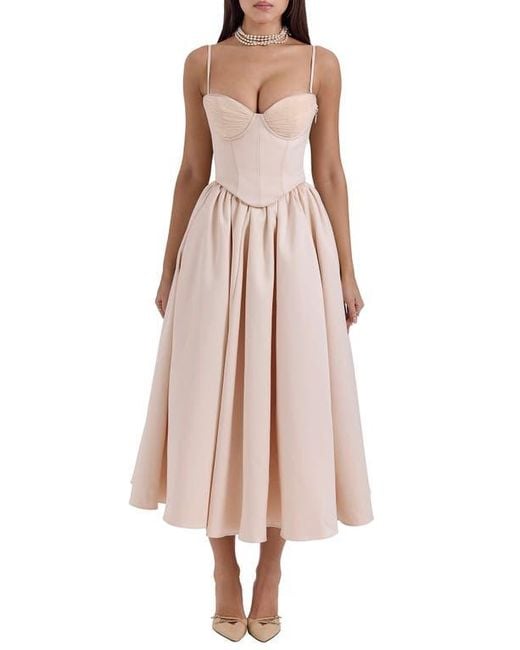House Of Cb Perfect Midi Dress in Pink Lyst — free download