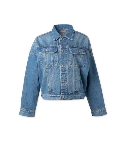 Boyish Blue The Ryder Retro Oversized Denim Jacket