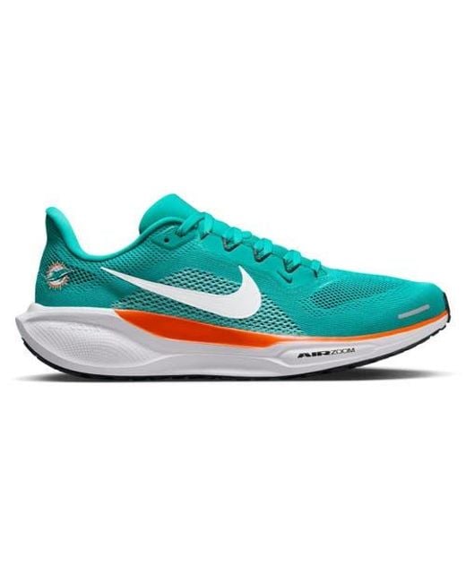 Nike Blue Miami Dolphins Air Zoom Pegasus 41 Sneakers
