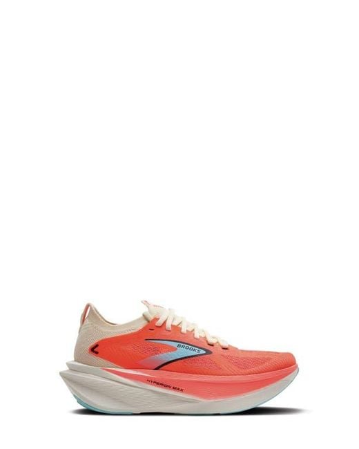 Brooks Red Hyperion Max 3 Running Shoe