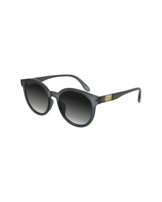 Gucci Gray GG0794SK Asian Fit 001 Women's Sunglasses Grey