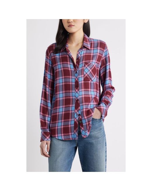 Rails Red Hunter Plaid Button-Up Shirt