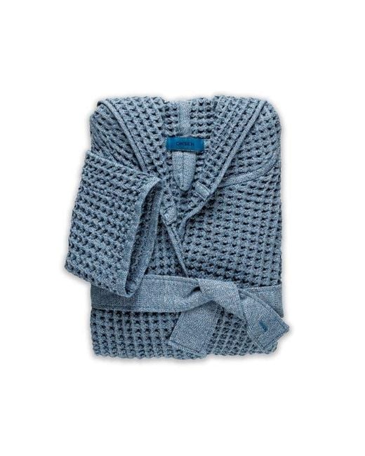 ONSEN Blue Bath Robe