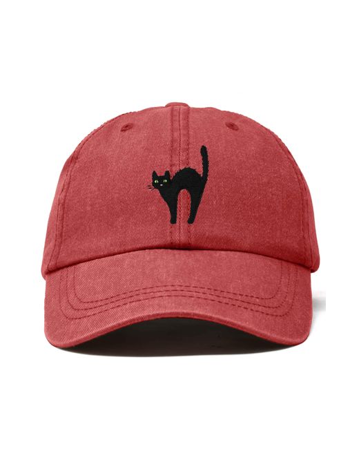 Alix Cat Embroidered Casual Hat