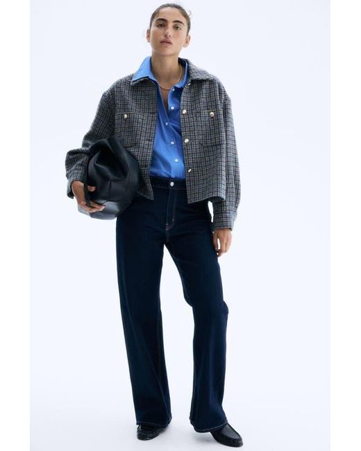 H&M Black Oversized Jacket