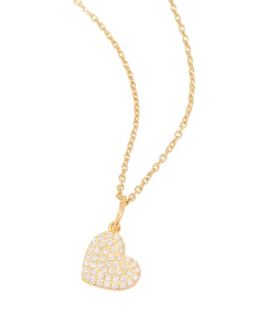 Brook and York Metallic Adeline Heart Pendant Necklace