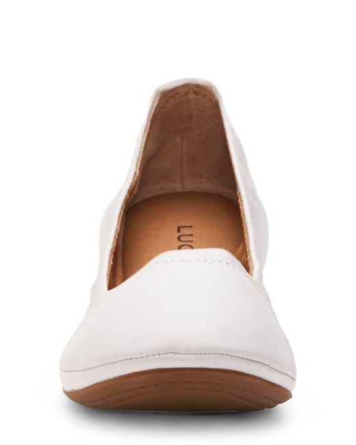 Lucky Brand Pink 'Emmie' Flat