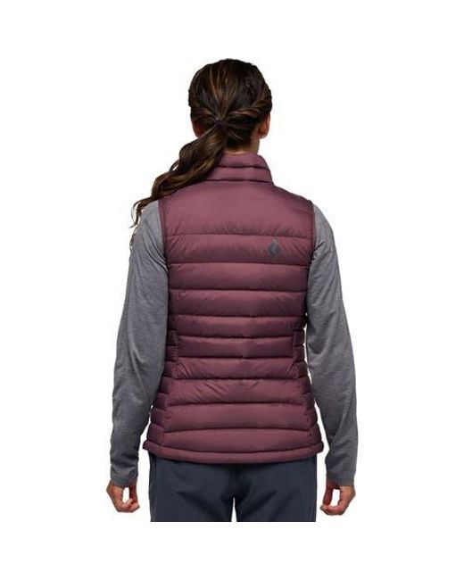 Black Diamond Purple Access Down Vest