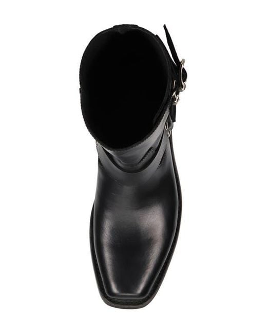 Frye Black Conway Moto Harness Boot for men