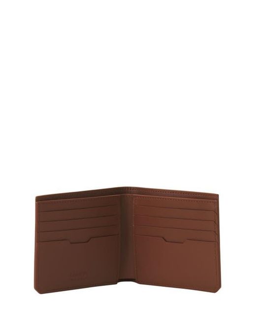 Lanvin Brown Compagnon Leather Wallet for men