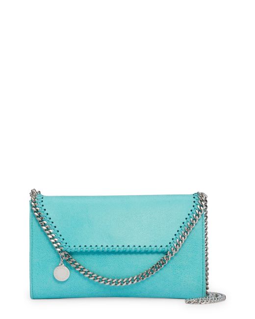 STELLA MCCARTNEY Falabella mini faux brushed-leather and faux