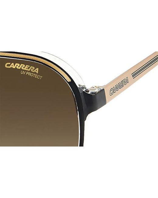 Carrera Multicolor Grand Prix 64mm Polarized Navigator Sunglasses for men